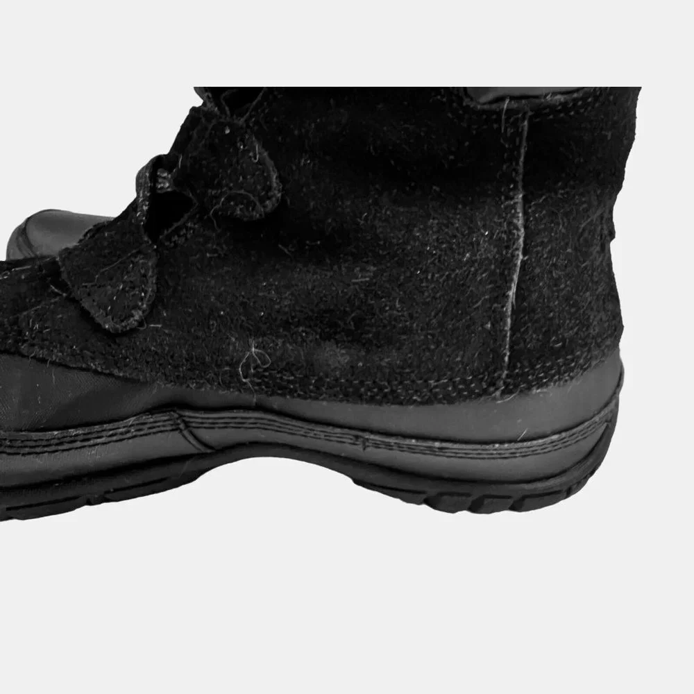 The North Face Nuptse Purna Women Sz 7‎ Black Mid Winter 620179 Boot 200 Grams
